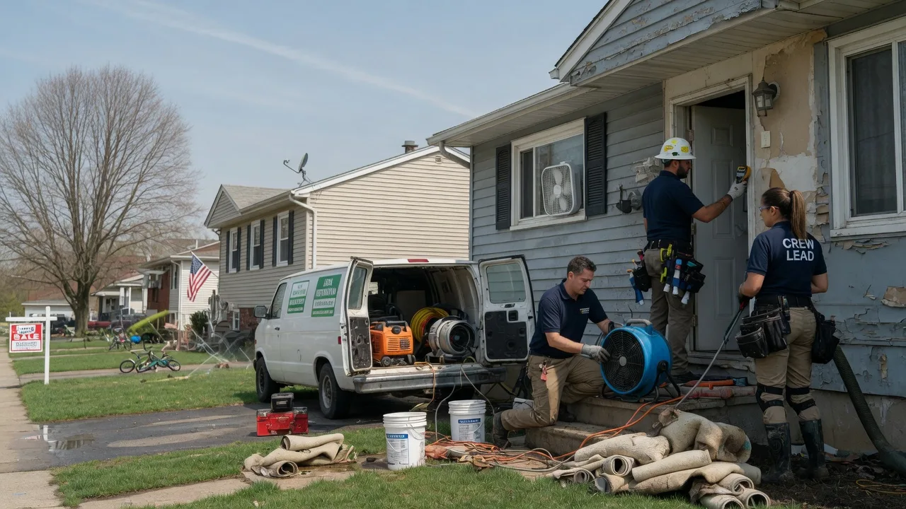 Flood Cleanup in Plainfield, OH near me