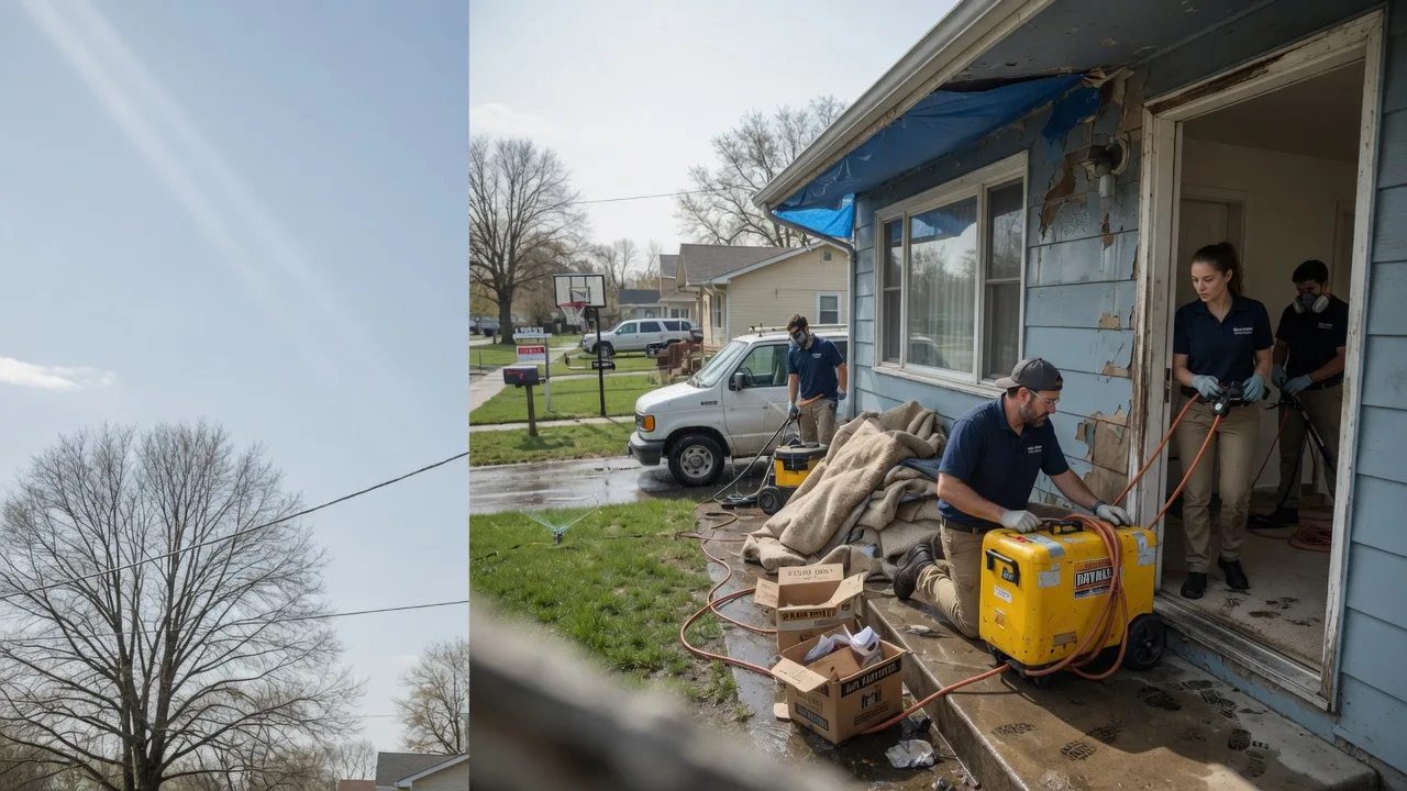 Basement Flood Cleanup in Plainfield, OH near me